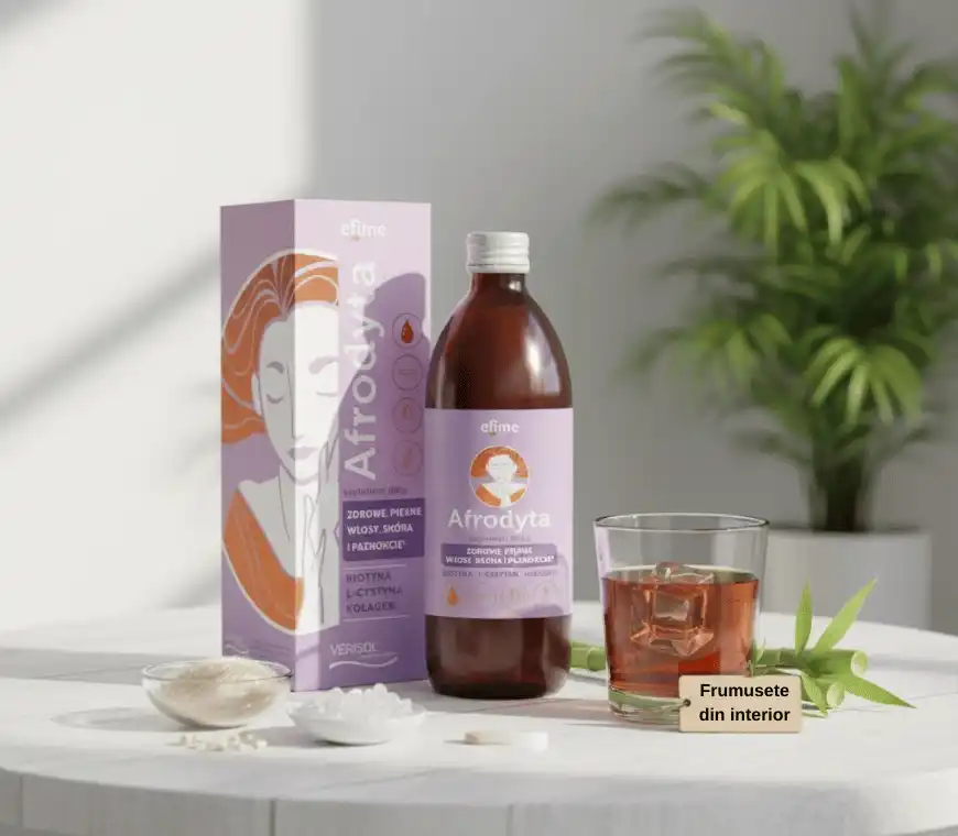 1+1 GRATIS Afrodita – Colagen Lichid pentru Femei, cu Keratină, L-Cistină și Vitamine 500 ml [3]