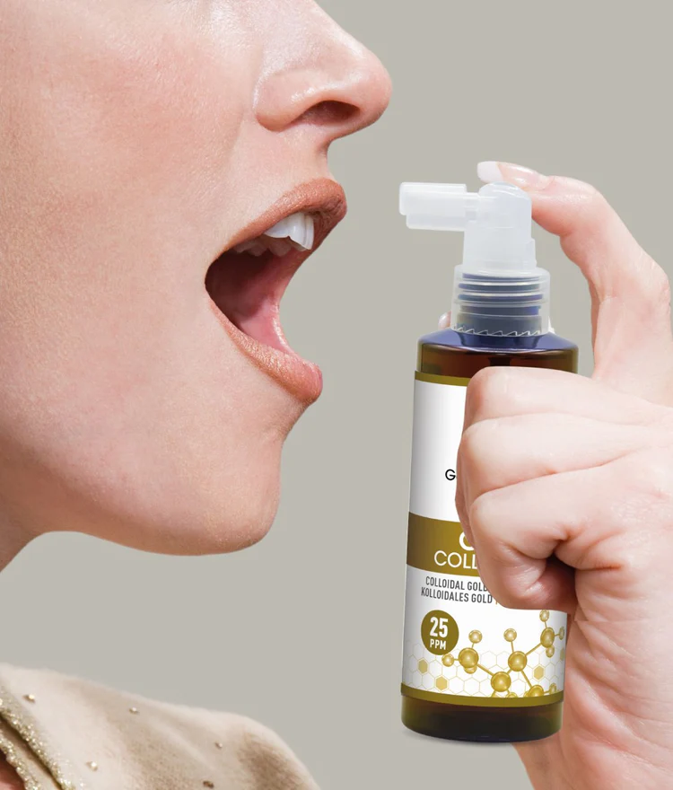 Aur Coloidal-Spray Sublingual Ultra Concentrat 25 PPM 150 ml [3]