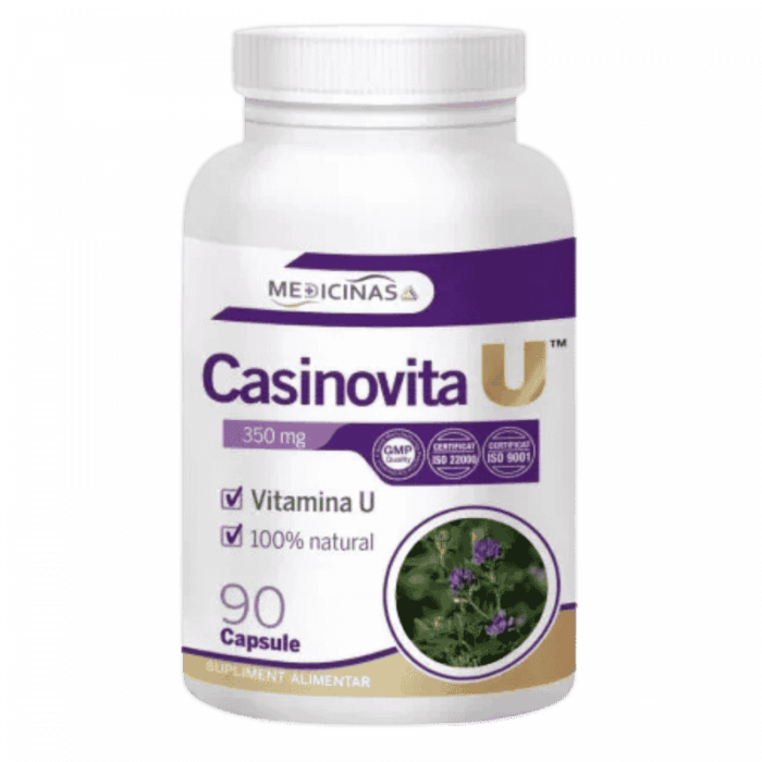 CASINOVITA U - Vitamina U, 90cps [1]