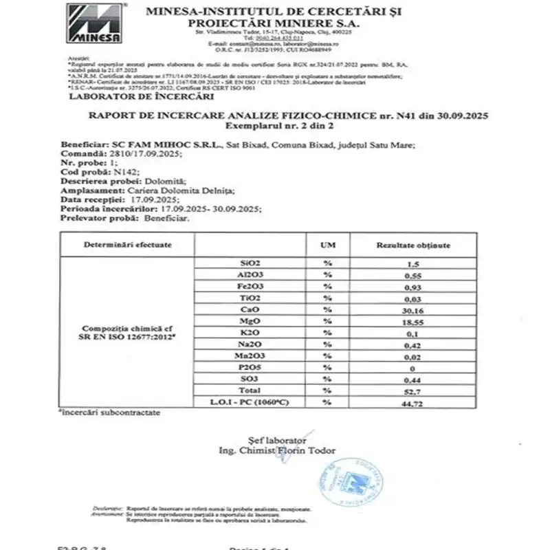 Dolomita Amorfa de Delnita 200 g [7]