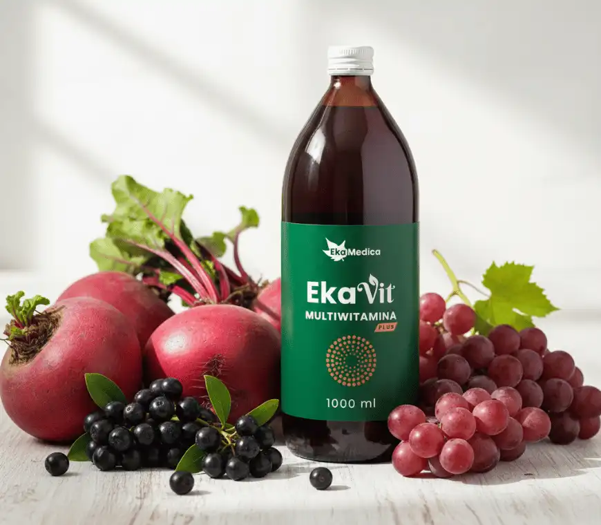 OFERTA 2 X EkaVit Multivitamine plus- Supliment lichid 1 Litru [4]