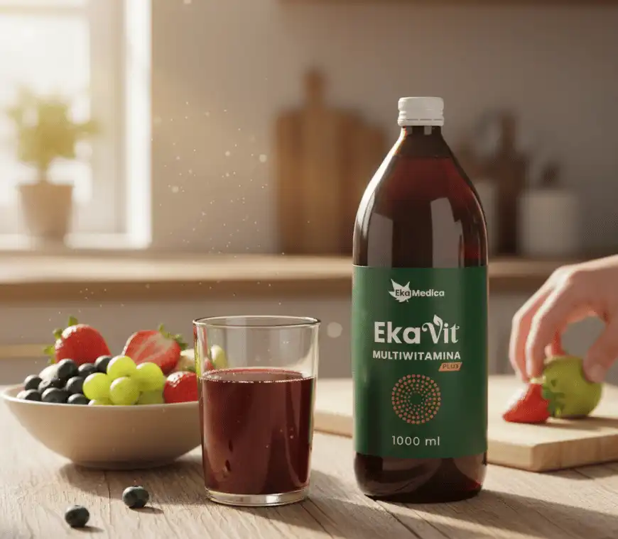 EkaVit Multivitamine plus- Supliment lichid 1 Litru [5]
