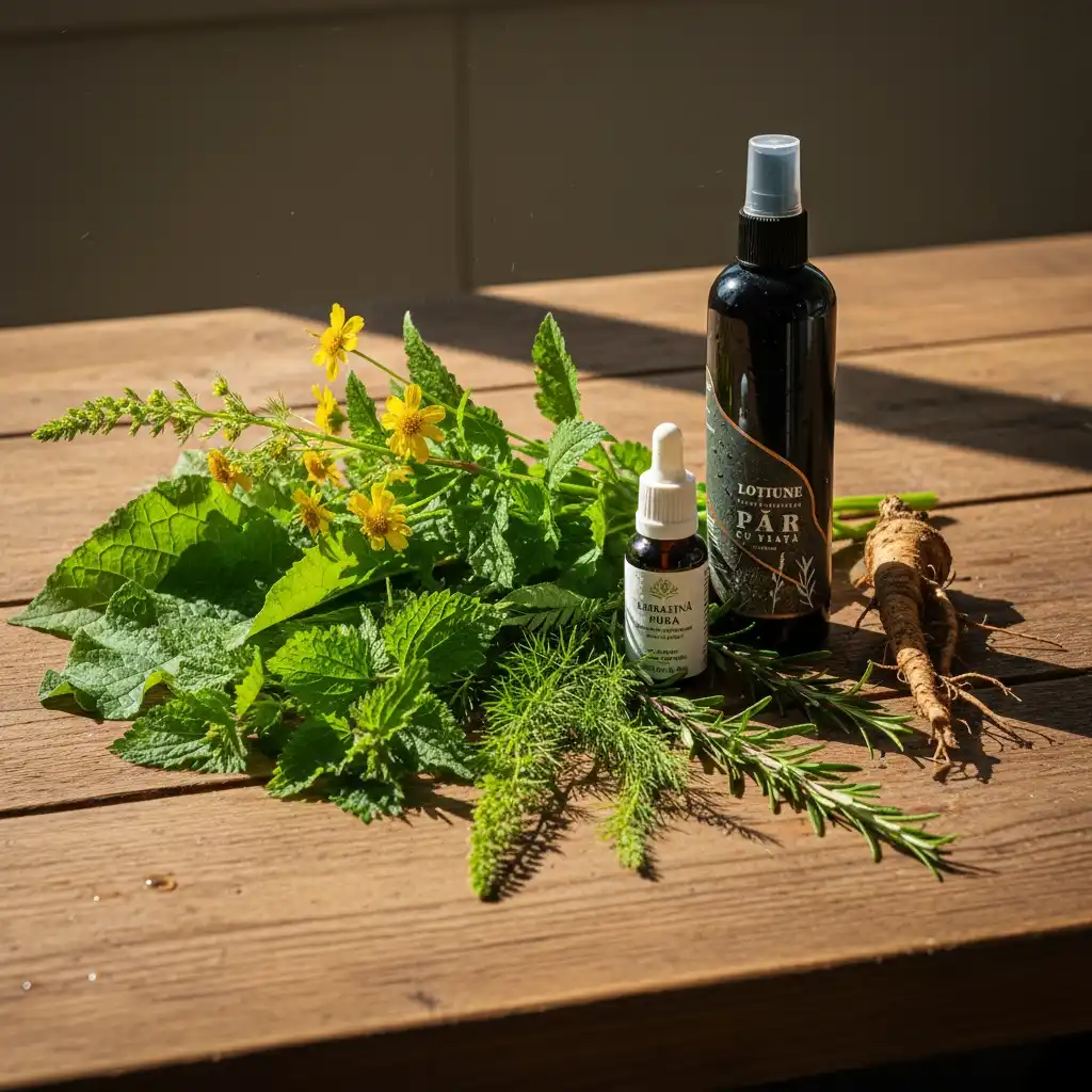 Lotiune Par - 7 plante esentiale + Keratina 250 ml [7]