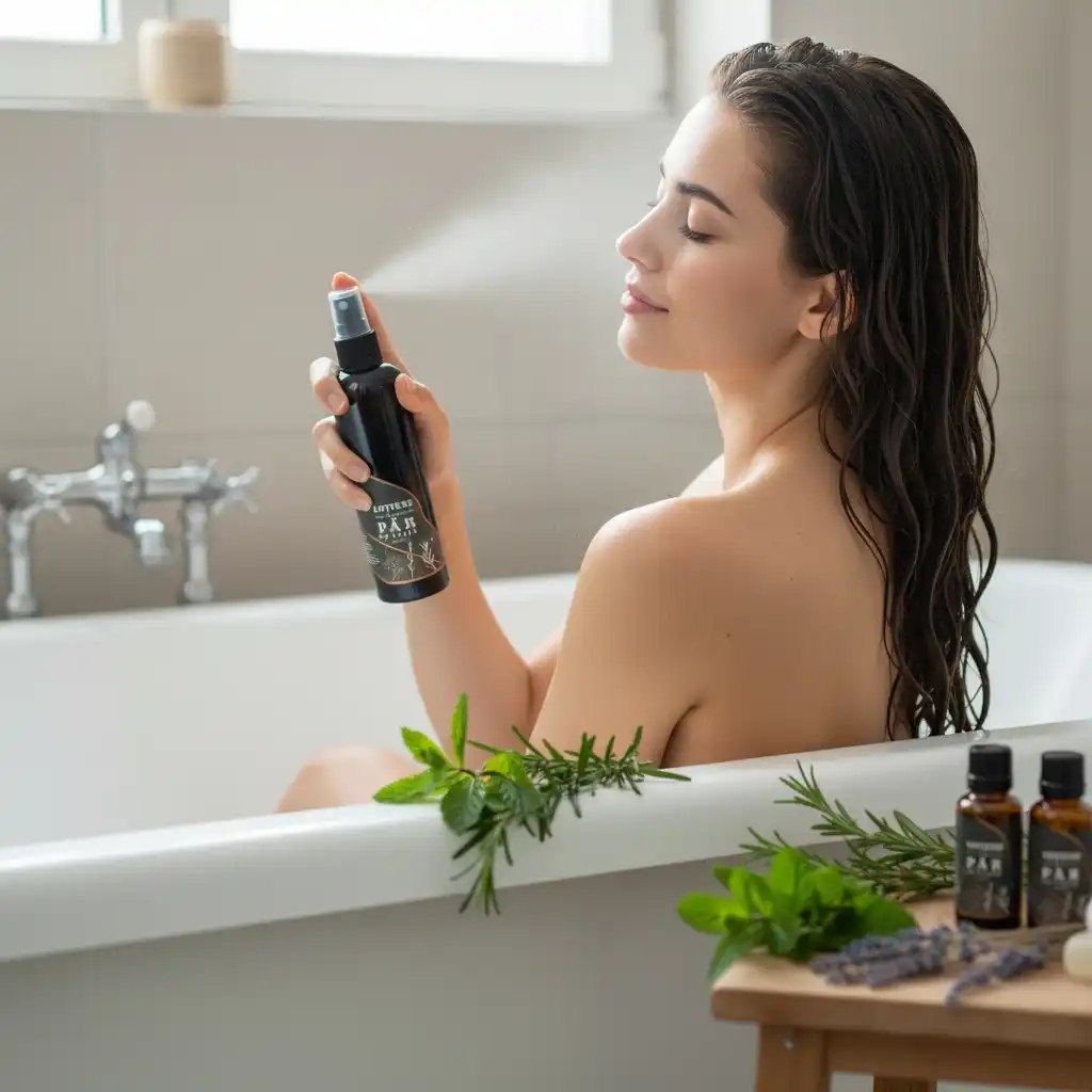 Lotiune Par - 7 plante esentiale + Keratina 250 ml [2]