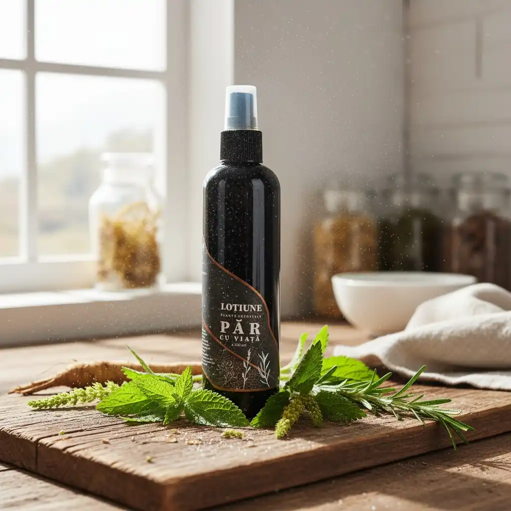 Lotiune Par - 7 plante esentiale + Keratina 250 ml [4]