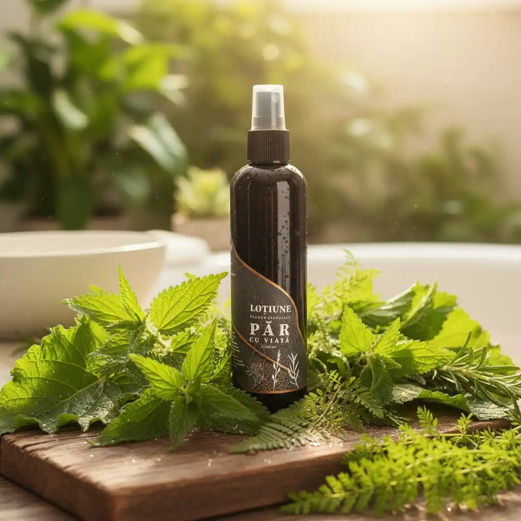 Lotiune Par - 7 plante esentiale + Keratina 250 ml [5]