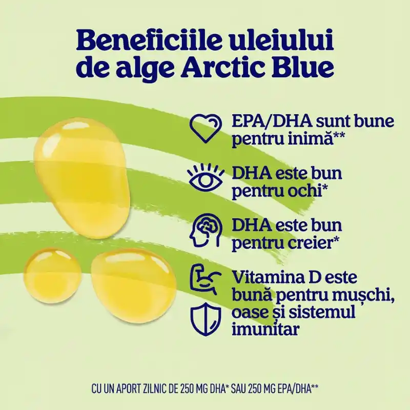 Omega 3 Vegan + Vitamina D3 – Ulei din Alge & Canepa 150 ml [3]