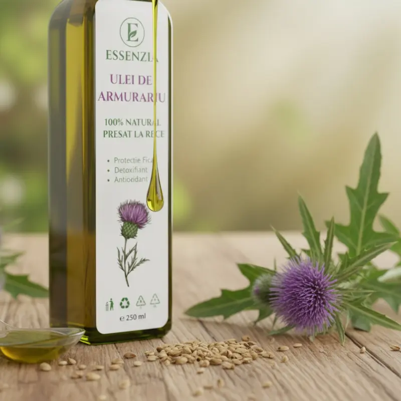 OFERTA - 3 x Ulei de Armurariu 100% Presat la Rece – Suport Natural pentru Detox și Sănătatea Ficatului [2]