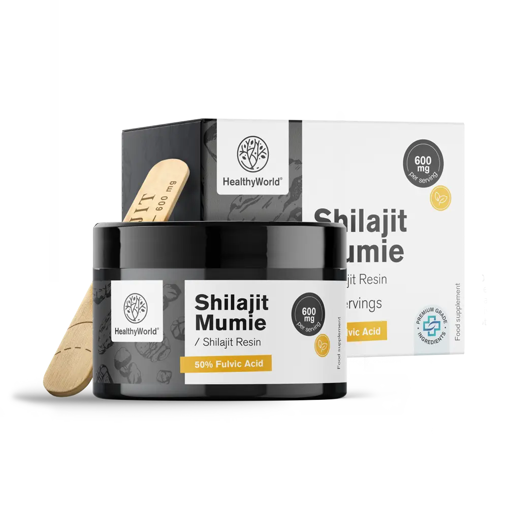 Shilajit Mumie 600 mg – rășină [1]