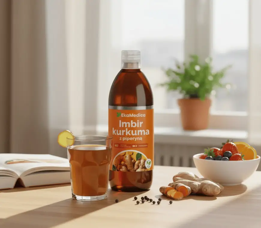 Suc Natural cu Turmeric, Fhimbir, Piperina 500 ml [3]