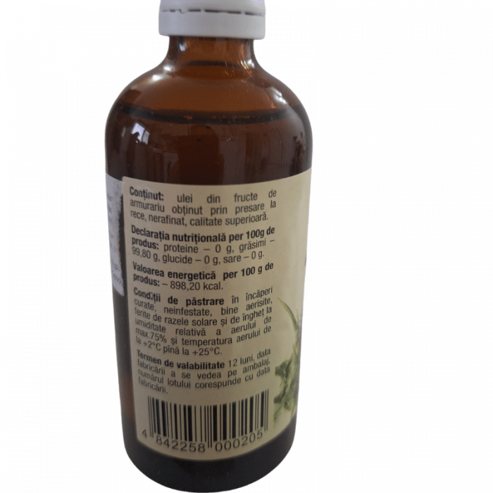 Ulei de Armurariu 100% Natural Presat la Rece 100 ml [2]
