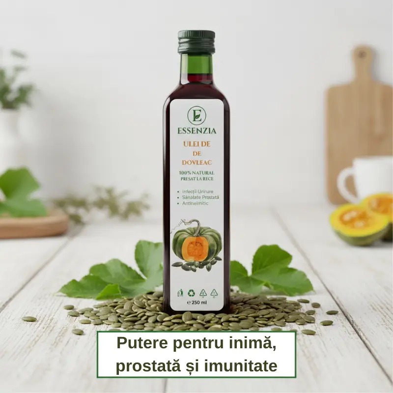 OFERTA 2 x Ulei de Dovleac Presat la Rece – Suport Natural pentru Prostată și Sistemul Urinar [4]