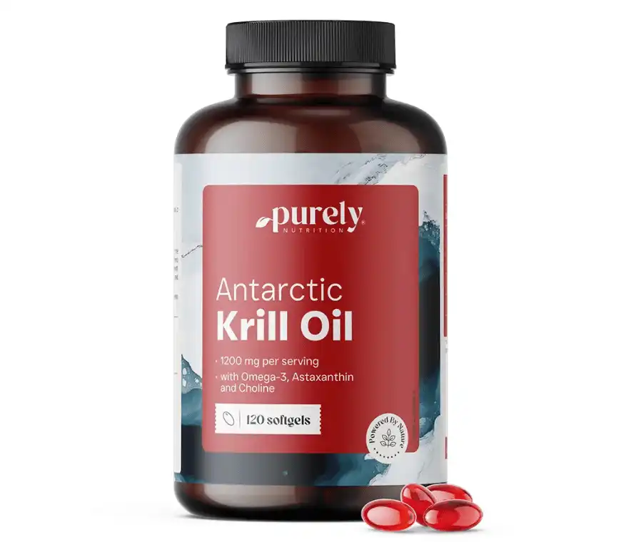 Ulei de krill - omega 3 + astaxantină + colină 120 capsule [1]