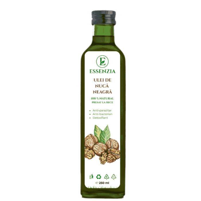 3+1 GRATIS Ulei de Nucă Neagră Presat la Rece – Suport Natural pentru Digestie 250 ml [2]