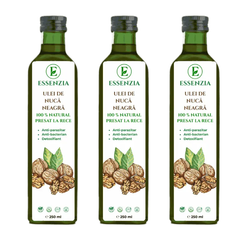 Pachet 3 x Ulei de Nuca Neagra Presat la Rece 250 ml - Copie [1]