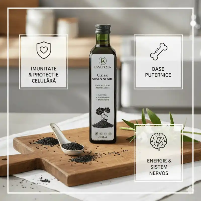 Ulei de Susan Negru 100% Natural Presat la rece 250 ml [2]