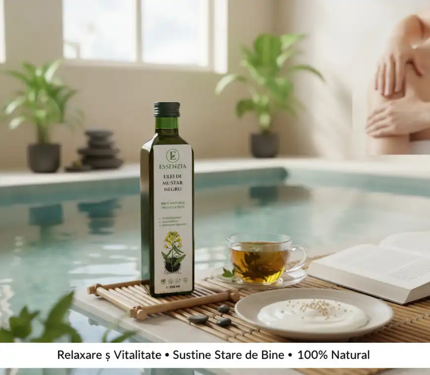 Ulei Natural de Mustar Negru 100% Presat la rece [2]