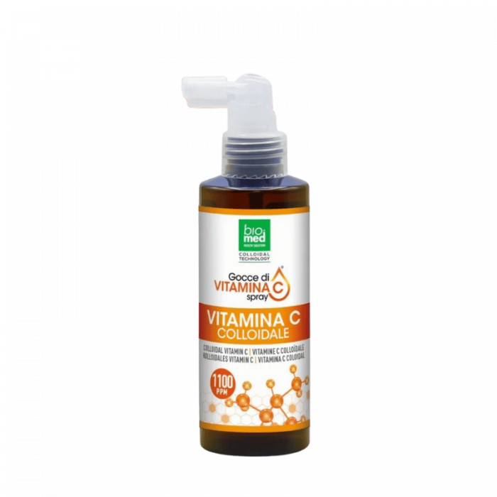 Vitamina C Coloidala Spray Sublingual 1100 PP, 150 ml [1]