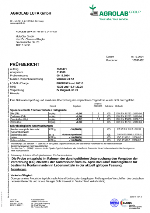 Vitamina D3 K2 30 ml [4]