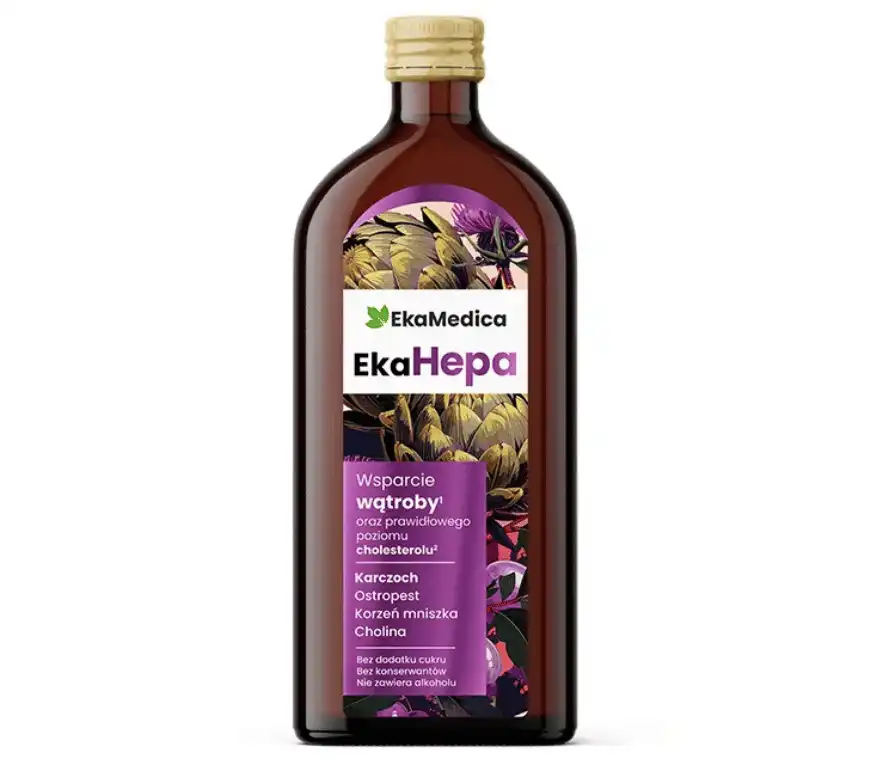 Ficat Detox - EkaHepa - Pentru susținerea ficatului 500 ml