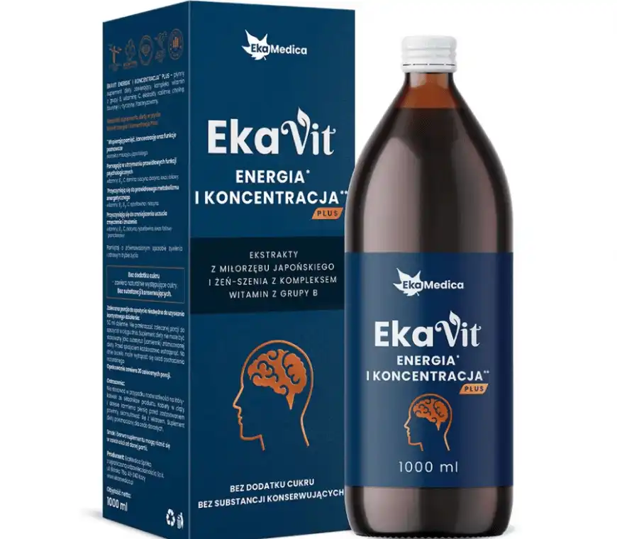 Afectiuni - EKAVIT Energie și Concentrare Plus - tonic vital 1 Litru