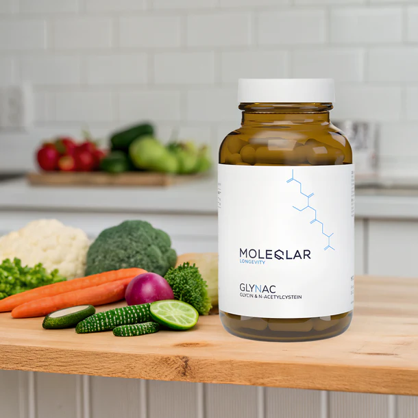 GlyNAC  (Glicină & N-Acetil-Cisteină) 120 capsule [1]