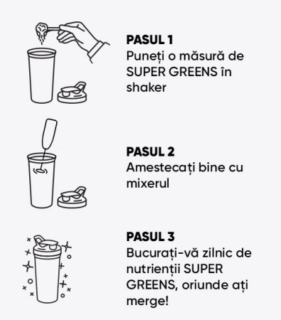 Herboxa Super Greens pudra superalimente verzi 300g [1]