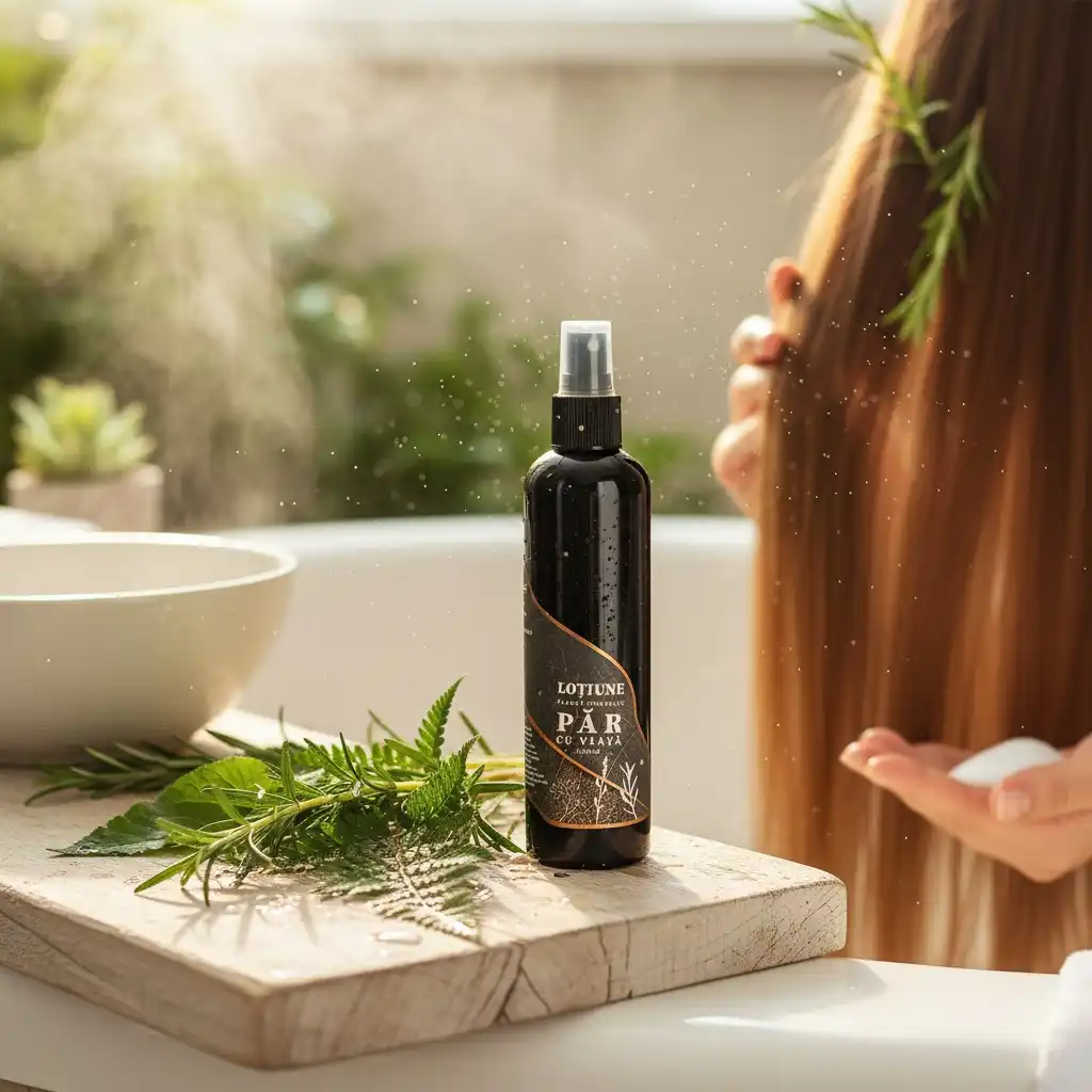 Lotiune Par - 7 plante esentiale + Keratina 250 ml [2]