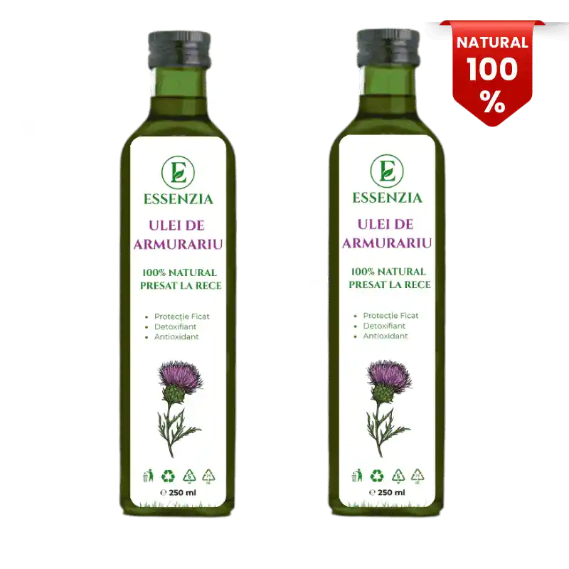Afectiuni - OFERTA - 2 x Ulei de Armurariu 100% Presat la Rece – Suport Natural pentru Detox și Sănătatea Ficatului