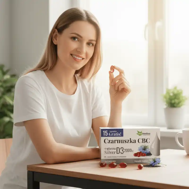 OFERTA 3 X Chimen negru CBC + vitamina D3 2000 UI - 75 capsule - [1]