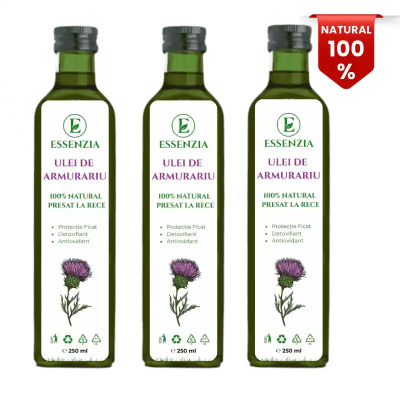Digestie - OFERTA - 3 x Ulei de Armurariu 100% Presat la Rece – Suport Natural pentru Detox și Sănătatea Ficatului