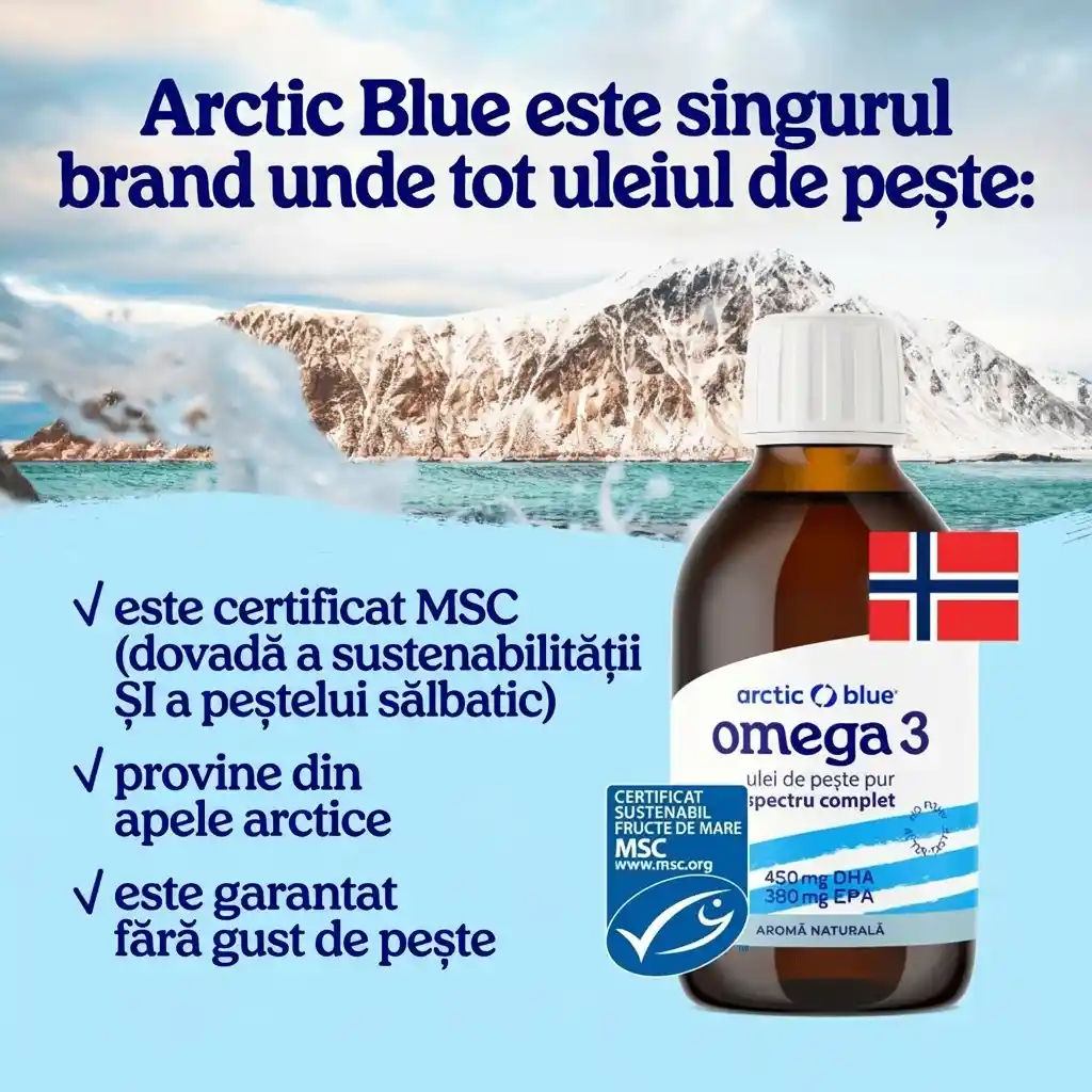 Omega 3 - Ulei de peste pur  300 ml [1]