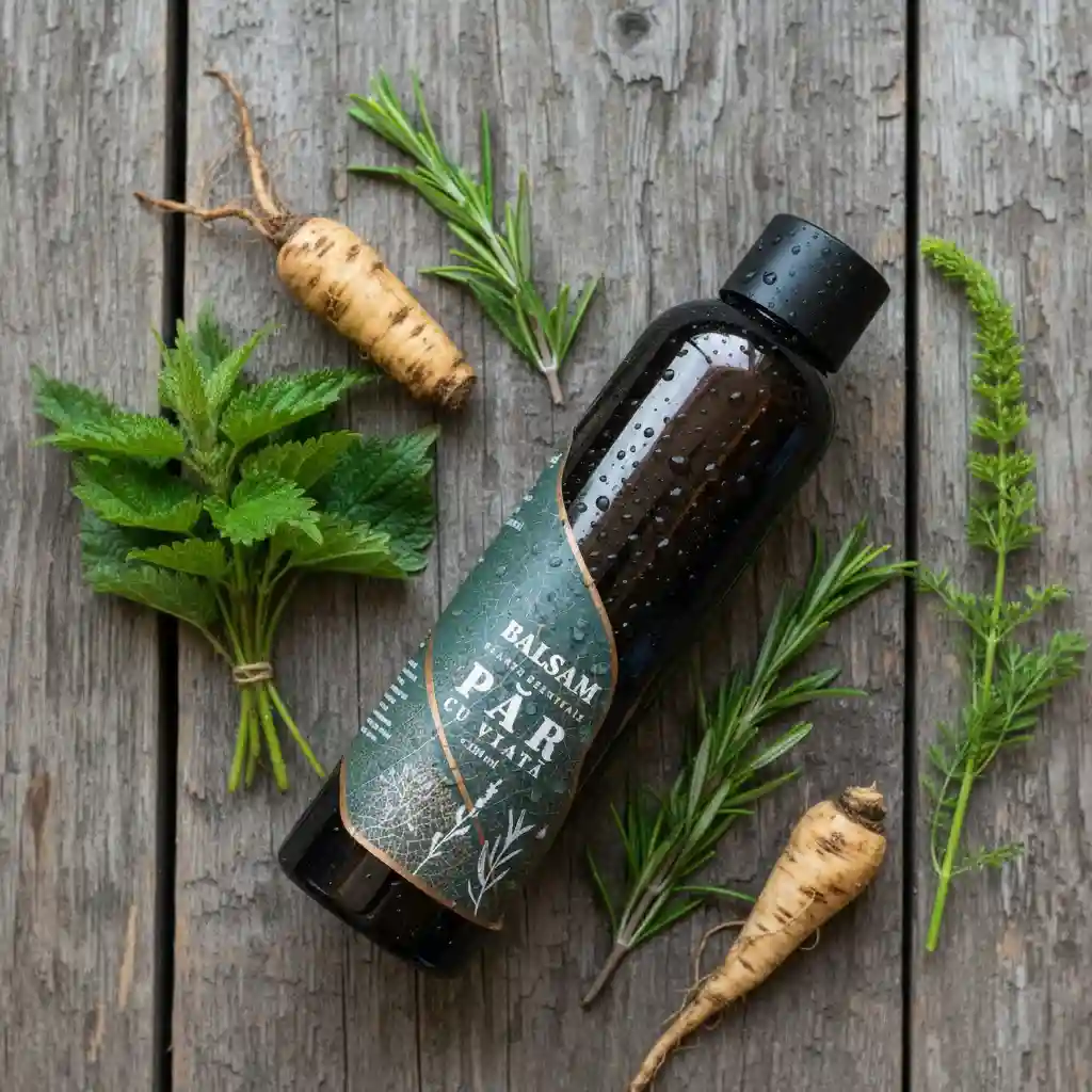 Balsam Par - 7 plante Esentiale + Ulei de Ricin si Colagen 250 ml [2]