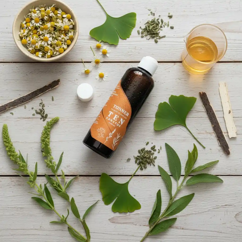 Toner Ten Sănătos - 11 plante esențiale & Acid Hialuronic  250 ml [2]