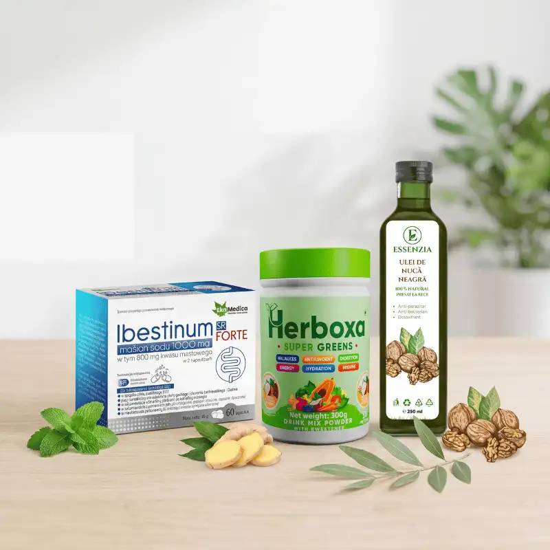 Pachete - Protocol Colon Sănătos – Echilibru Intestinal, Confort Digestiv și Susținere Zilnică