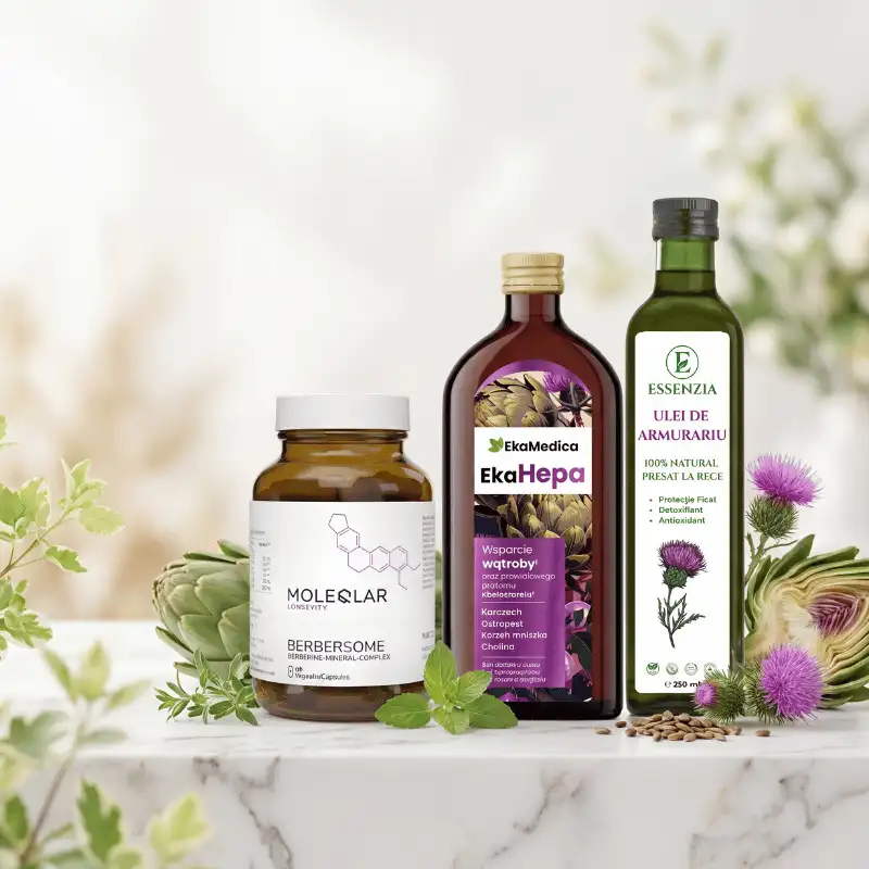 Pachete - Protocol Echilibru Glicemic – Suport pentru Glicemie, Metabolism și Ficat