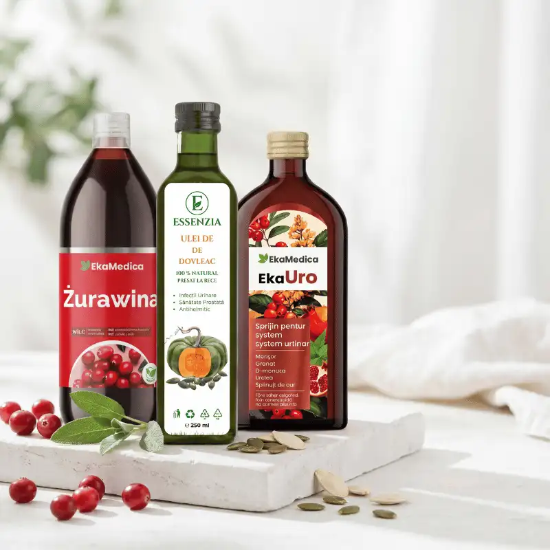 Pachete - Protocol Prostată & Tract Urinar – Confort Urinar, Susținere Masculină și Echilibru Zilnic