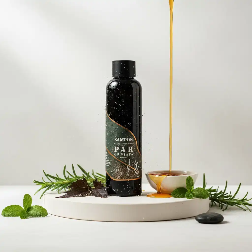 Ingrijire - Sampon  7 plante medicinale + Uleiuri esentiale 250 ml