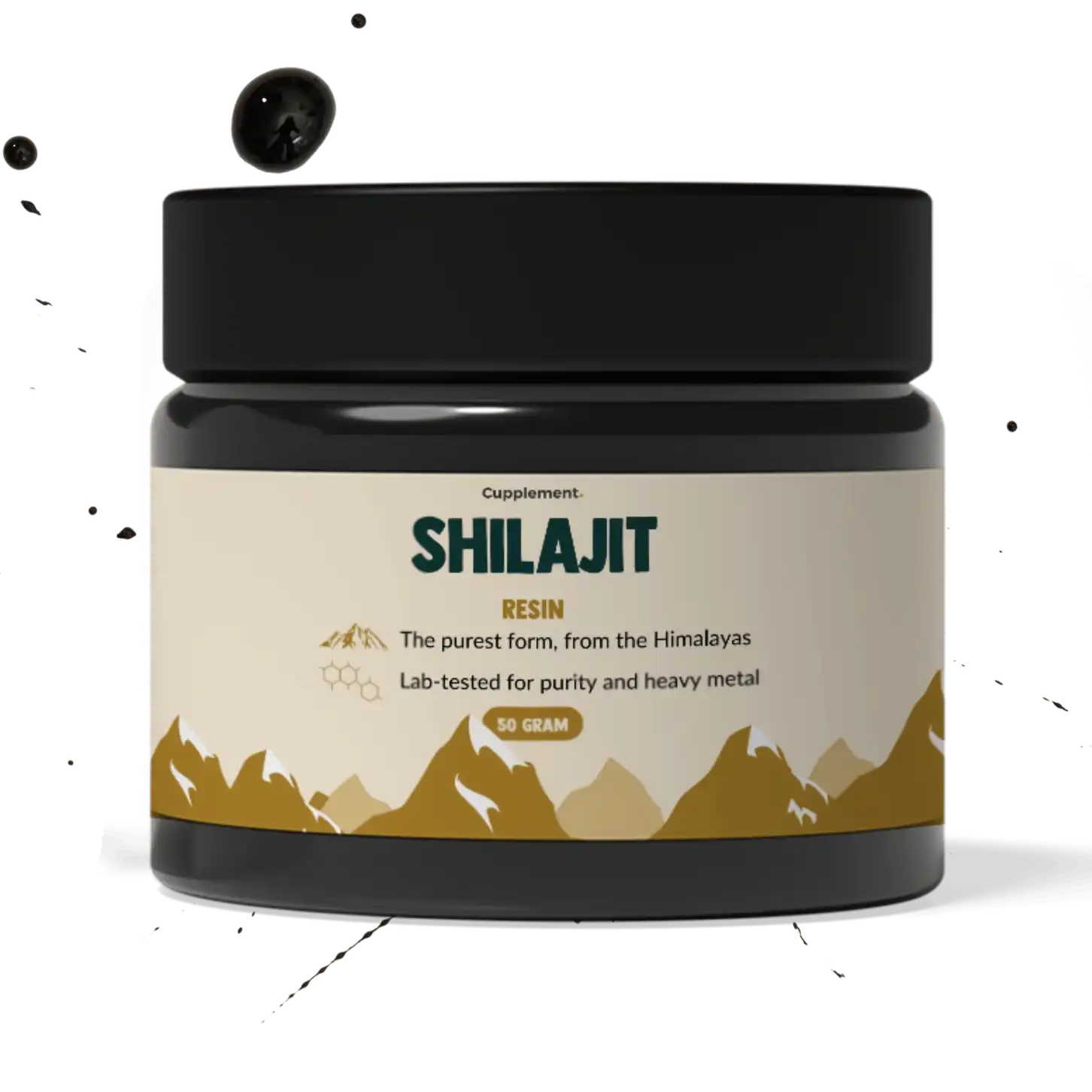 Vitamine & Suplimente - Rășină Shilajit Pură – Concentrat Natural pentru Vitalitate și Echilibru 50 g