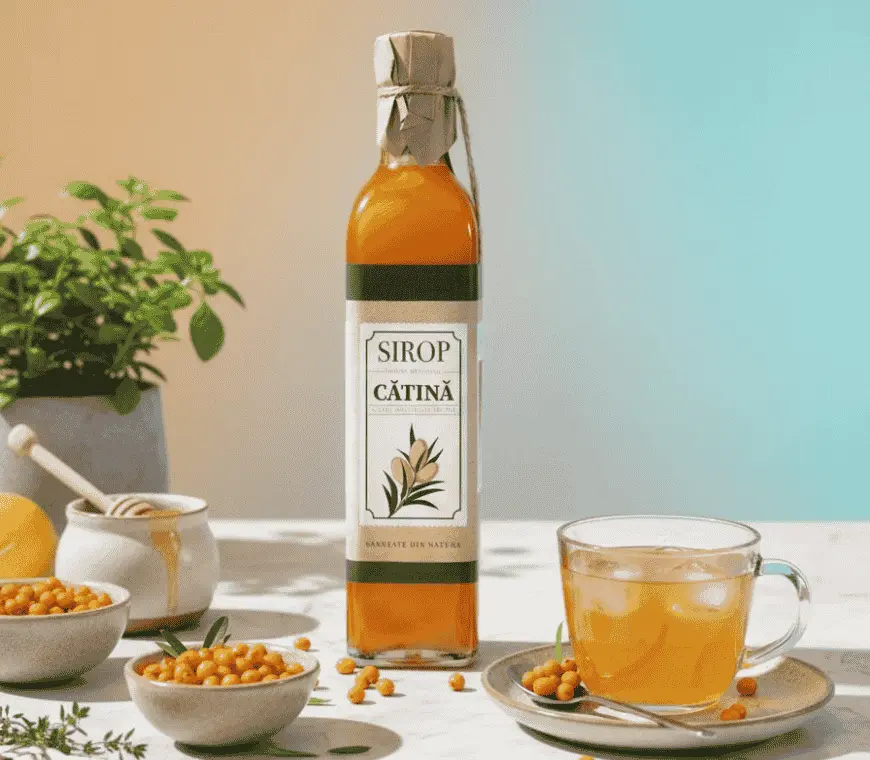 Sucuri Naturale - Oferta 3 x Sirop Natural de Catina 500 ml