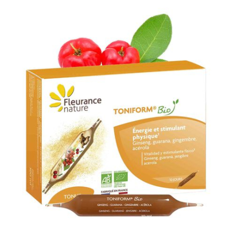 Ficat Detox - Toniform® Ginseng-Guarana-Ginger-Acerola 10 Fiole