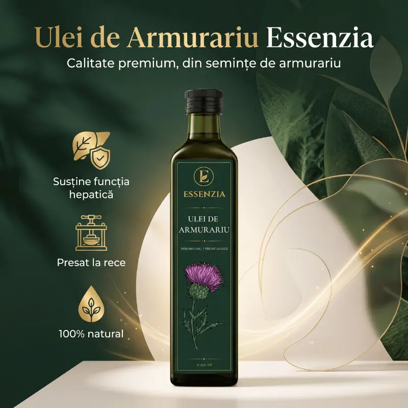 Suplimente - Ulei de Armurariu 100% Natural Presat la Rece pentru Ficat – 250 ml