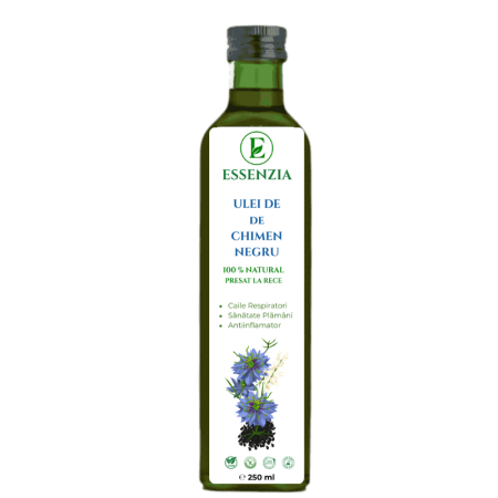 Ficat Sanatos - Ulei de Negrilica (Chimen Negru) Natural Presat la Rece 250 ml