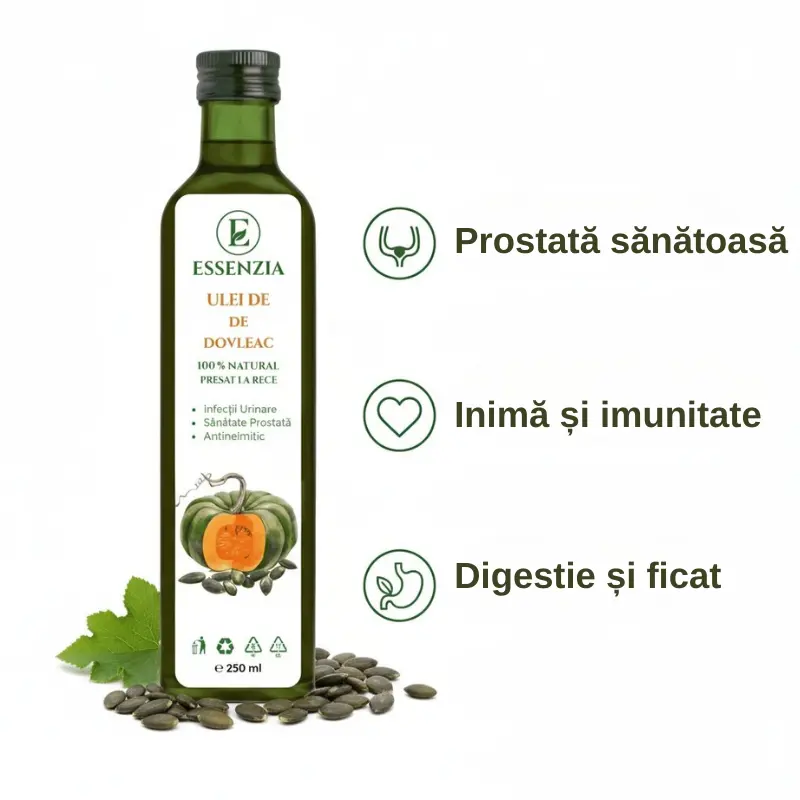 OFERTA 2 x Ulei de Dovleac Presat la Rece – Suport Natural pentru Prostată și Sistemul Urinar [4]