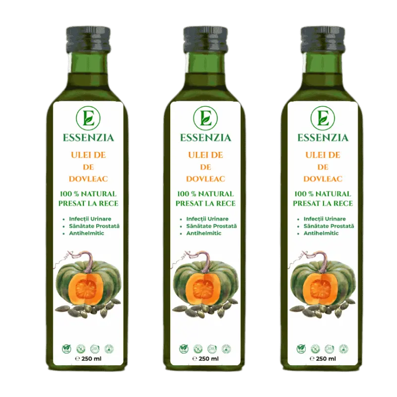 Ficat Detox - OFERTA 2 x Ulei de Dovleac Presat la Rece – Suport Natural pentru Prostată și Sistemul Urinar