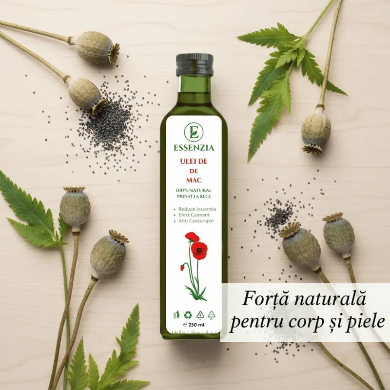 OFERTA 2 X Ulei de Mac Presat la Rece – Suport Natural pentru Energie și Echilibru 250 ml [2]