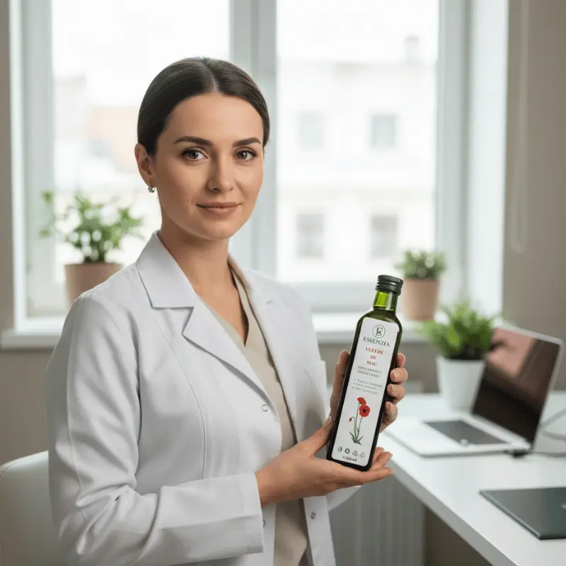 1+1 GRATIS Ulei de Mac Presat la Rece – Suport Natural pentru Energie și Echilibru 250 ml [5]