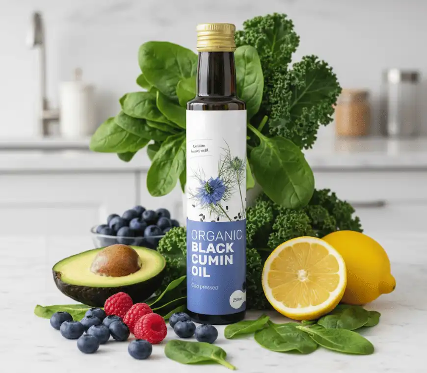 OFERTA 3 X Ulei de Chimen Negru BIO  Natural Presat la Rece 250 ml [5]