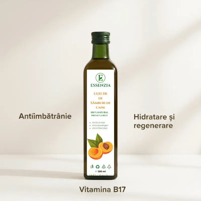 Ulei din Samburi de Caise 100% presat la rece 250 ml [1]