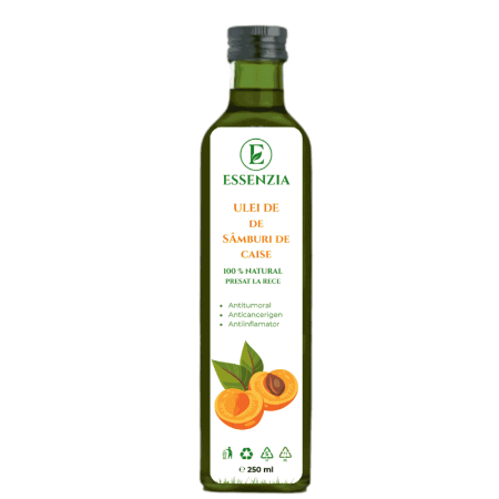 Uleiuri - Ulei din Samburi de Caise 100% presat la rece 250 ml